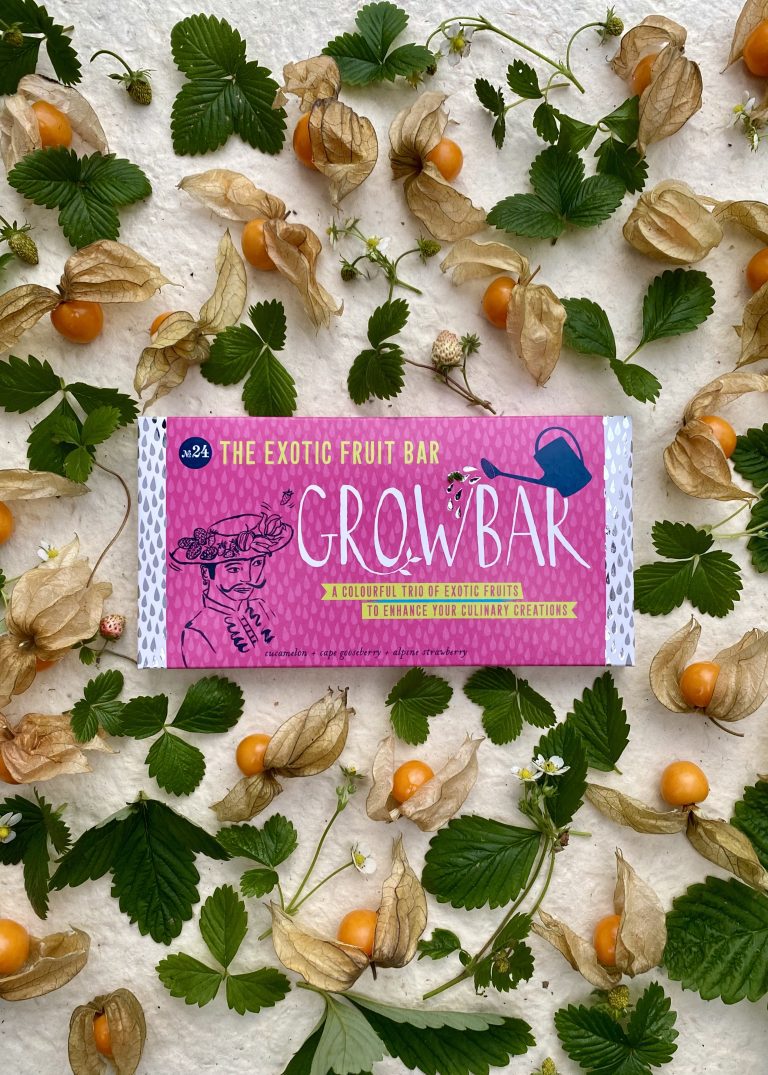 Grow your very own fruit garden! Cucamelons, Cape gooseberries, and alpine strawberries await you. It's the perfect plant gift!