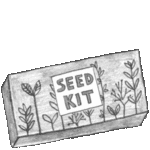 Illustration of a seed kit.