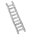 Illustration of a ladder.